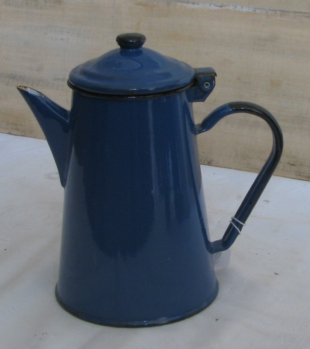 Emaille Koffiekan Marebrocante